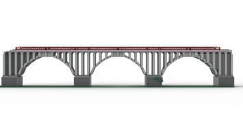 Набор LEGO MOC-67935 Asia Railway Bridge