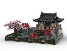 Набор LEGO MOC-68233 Japanese Diorama