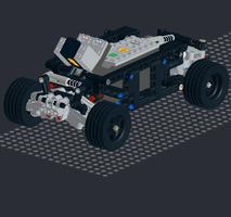 Набор LEGO MOC-68303 Small Technic Drift car