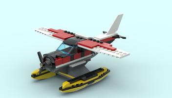 Набор LEGO MOC-68313 Seaplane