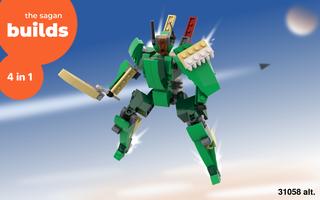 Набор LEGO MOC-68579 Combat Mech ^Jet Stryker^