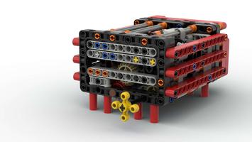 Набор LEGO MOC-68850 Dual Function Gearbox