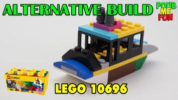 Набор LEGO MOC-68905 LEGO 10696 | The Fishing Boat |  Alternate Build with tutorial