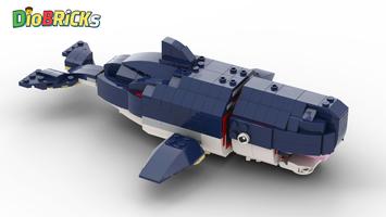 Набор LEGO MOC-68968 Giant Whale 31088 3 to 1