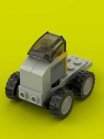 Набор LEGO MOC-69034 Flatbed Truck