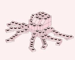 Набор LEGO Octopus