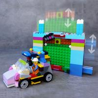 Набор LEGO MOC-69241 10696 CAR and GARAGE DOORS
