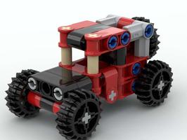 Набор LEGO MOC-69352 Jeep