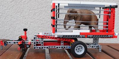 Набор LEGO MOC-69576 42098 Animal Trailer