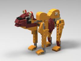 Набор LEGO MOC-69626 31112 MOC Bactrian Camel