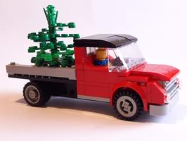 Набор LEGO MOC-69707 red truck