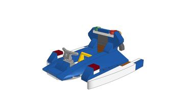 Набор LEGO MOC-69760 60208 Spaceship