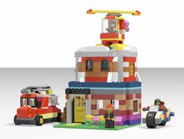 Набор LEGO MOC-69781 10698 Fire Department Version 2