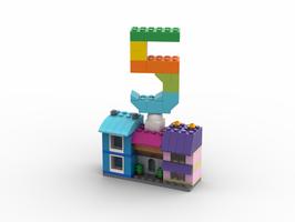 Набор LEGO MOC-69792 Fifth Birthday