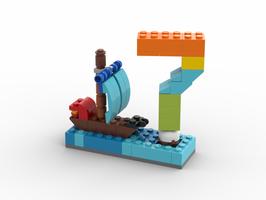 Набор LEGO MOC-69798 Seventh Birthday