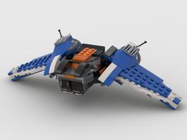 Набор LEGO MOC-70484 Mobula Gunship