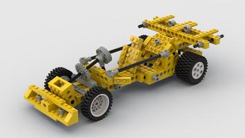 Набор LEGO MOC-70621 F1-Racer