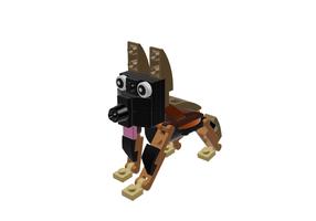 Набор LEGO German shepherd puppy (30578)