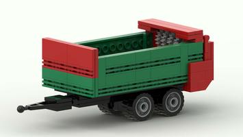 Набор LEGO MOC-71078 manure spreader (Miststreuer)