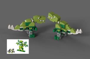 Набор LEGO MOC-71083 30564 DINO