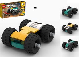 Набор LEGO MOC-71101 rollcage 31101 B-model