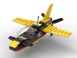 Набор LEGO MOC-71172 60144 Canard wing plane
