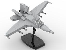 Набор LEGO MOC-71180 Micro F-18 Super Hornet