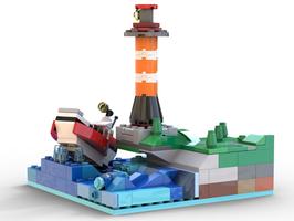 Набор LEGO MOC-71381 Close Call Diorama