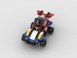 Набор LEGO MOC-71408 31087 Dune Buggy #9