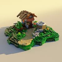 Набор LEGO MOC-71621 Backyard Shed