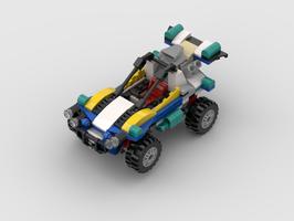Набор LEGO MOC-71678 31087 Dune Buggy #12