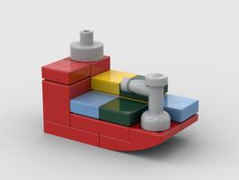 Набор LEGO Nano Container Vessel