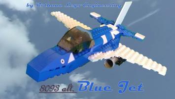 Набор LEGO MOC-71961 8093 alt. Blue Jet