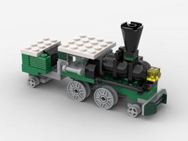 Набор LEGO Mini Train and Tender (Winter Edition) - 4837