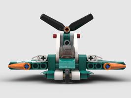 Набор LEGO MOC-72410 42117 alt build - Propeller Vehicle