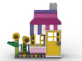 Набор LEGO MOC-72637 10698 House with sunflowers