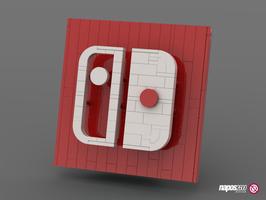 Набор LEGO Nintendo Switch logo 2nd version