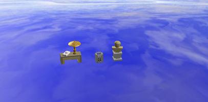 Набор LEGO Statue, side table and dustbin for a museum