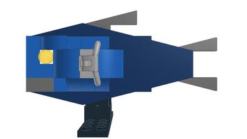 Набор LEGO MOC-72868 60208 Blue Fish