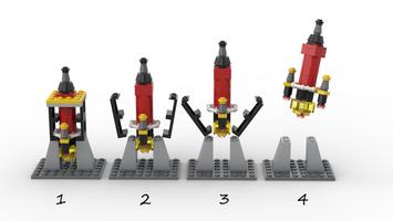 Набор LEGO MOC-73400 10696 Space launch