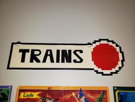 Набор LEGO MOC-73474 Trains Theme Logo