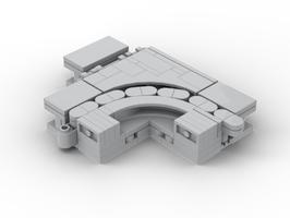 Набор LEGO Minifig Mover - Standard Corner, version 2