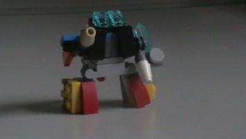 Набор LEGO Mini lego cannon transformer (3 robots + booster)(combinable)