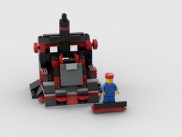 Набор LEGO MOC-73831 40 years of Lego trains alternative build