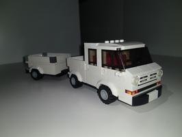 Набор LEGO DIY T3 Trailer for VW T3