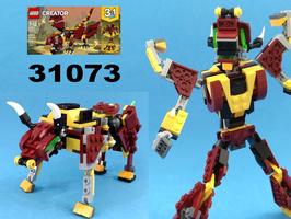 Набор LEGO Transformer Buffalo/Bull from set 31073