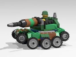 Набор LEGO MOC-74116 10696 Tank