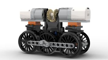 Набор LEGO MOC-74175 Twin Drive Motor Propulsion System