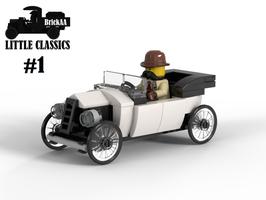 Набор LEGO MOC-74209 Little classics #1 - White car