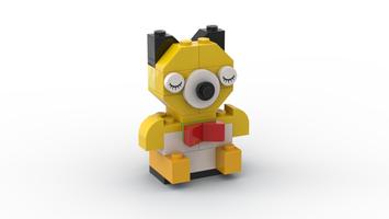 Набор LEGO MOC-74336 11013 Teddy bear